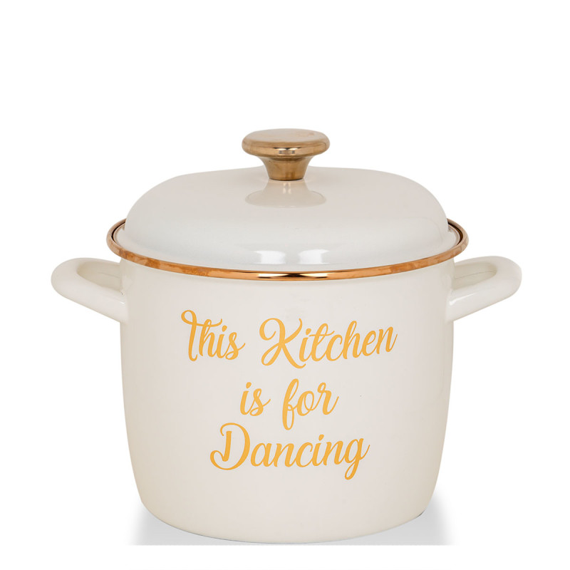 Metalac lonac THIS KITCHEN IS FOR DANCING 20cm/5,1lit