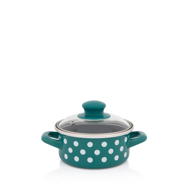 Metalac plitka posuda GREEN DOTS 14cm/1lit